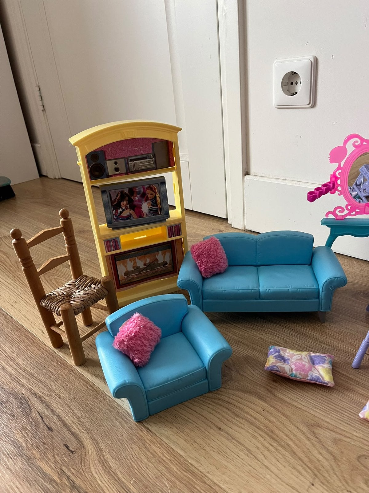 Collectie Barbie meubels, Kinderen en Baby's, Ophalen of Verzenden, Zo goed als nieuw, Toebehoren