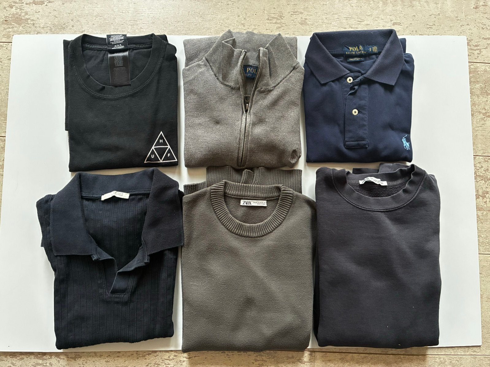 Kledingpakket heren maat S/M, Ophalen of Verzenden, Gedragen, Maat 48/50 (M)