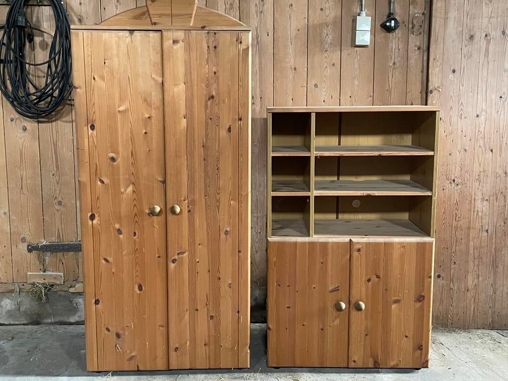 Houten legkast voor in slaapkamer, Ophalen, Zo goed als nieuw, Hout, Overige typen