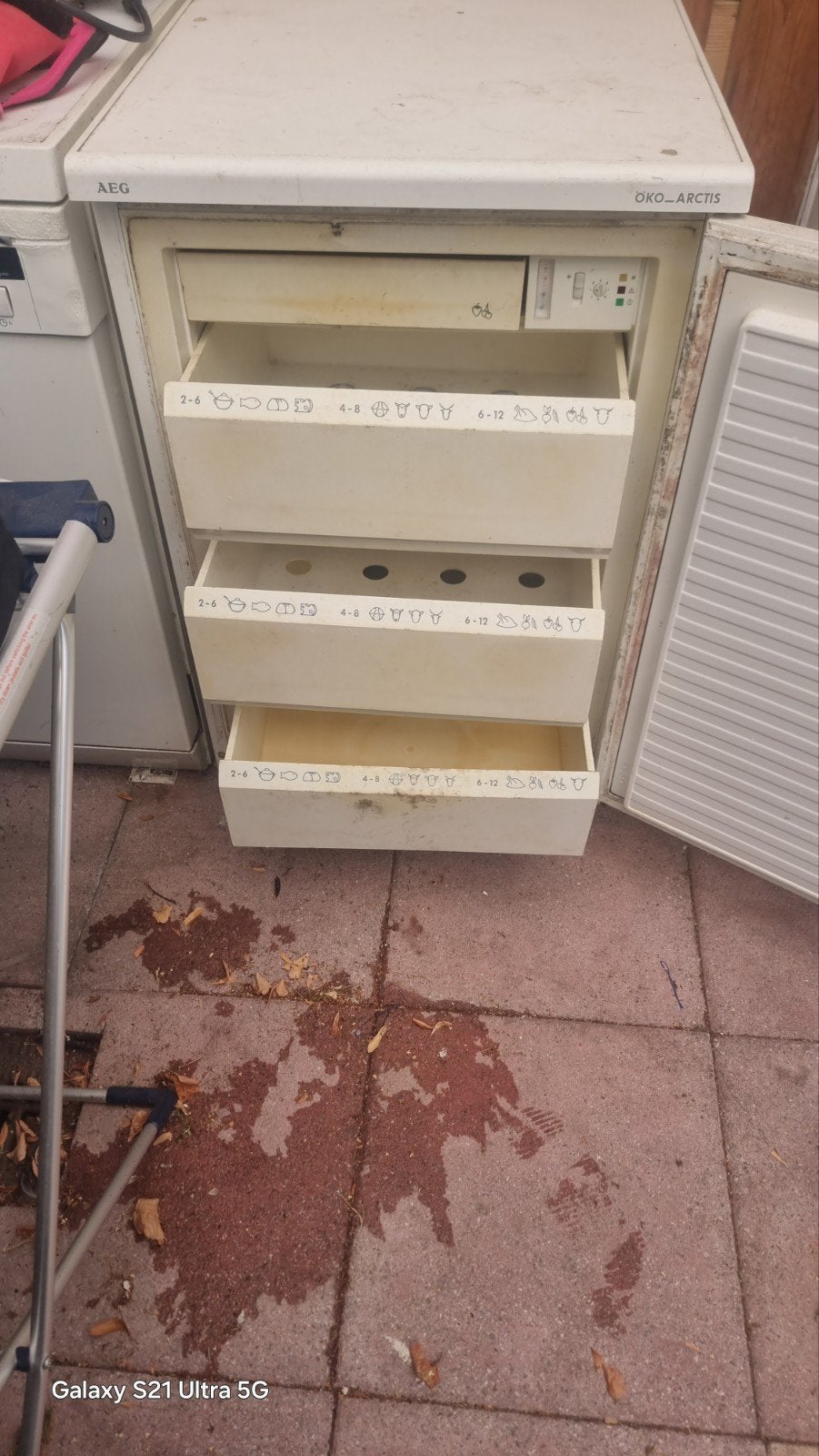 vrieskast bieden, Witgoed en Apparatuur, Vriezers en Diepvrieskisten, Ophalen, Gebruikt, Minder dan 60 cm