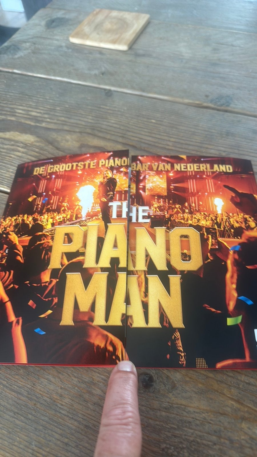 2 Kaartjes voor The pianoman, 1 speler, Nieuw, Ophalen of Verzenden, Vanaf 3 jaar