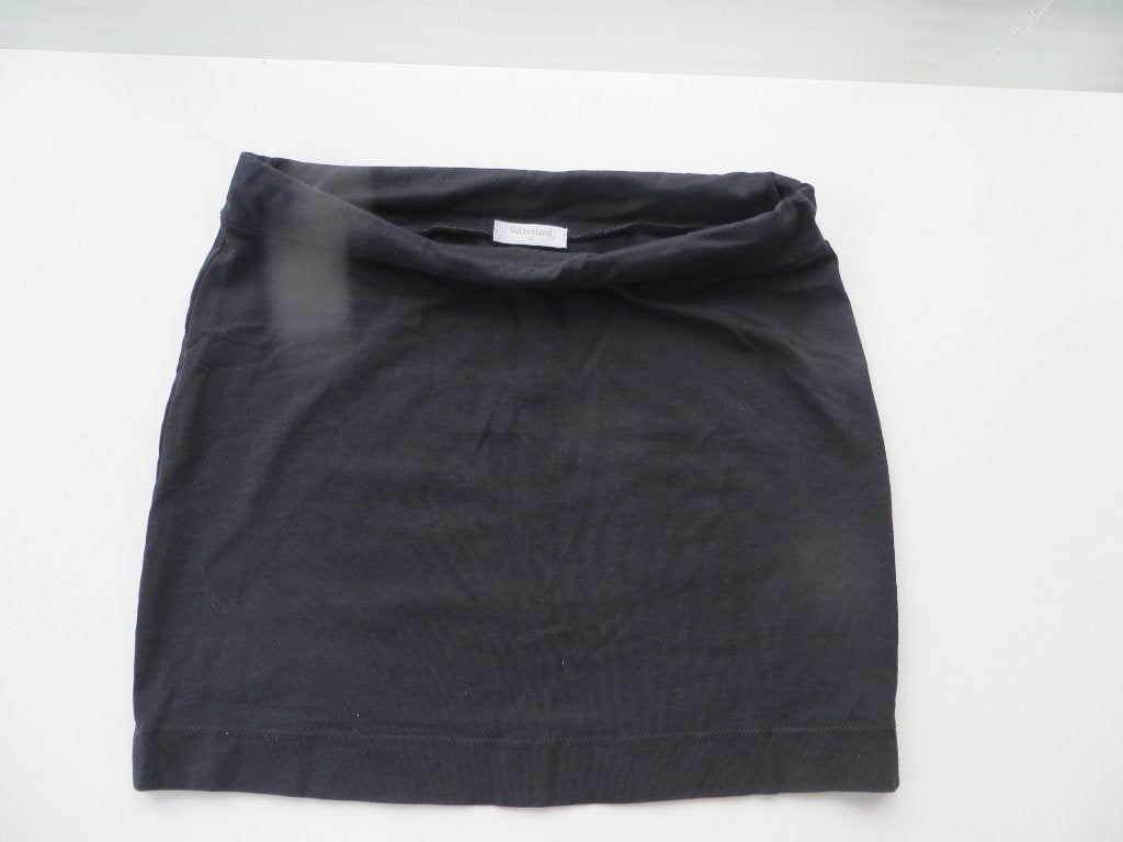 Rok Zwart Sutherland tricot stretch Katoen Elastan Maat S, Maat 38/40 (M), Sutherland, Zwart, Ophalen of Verzenden