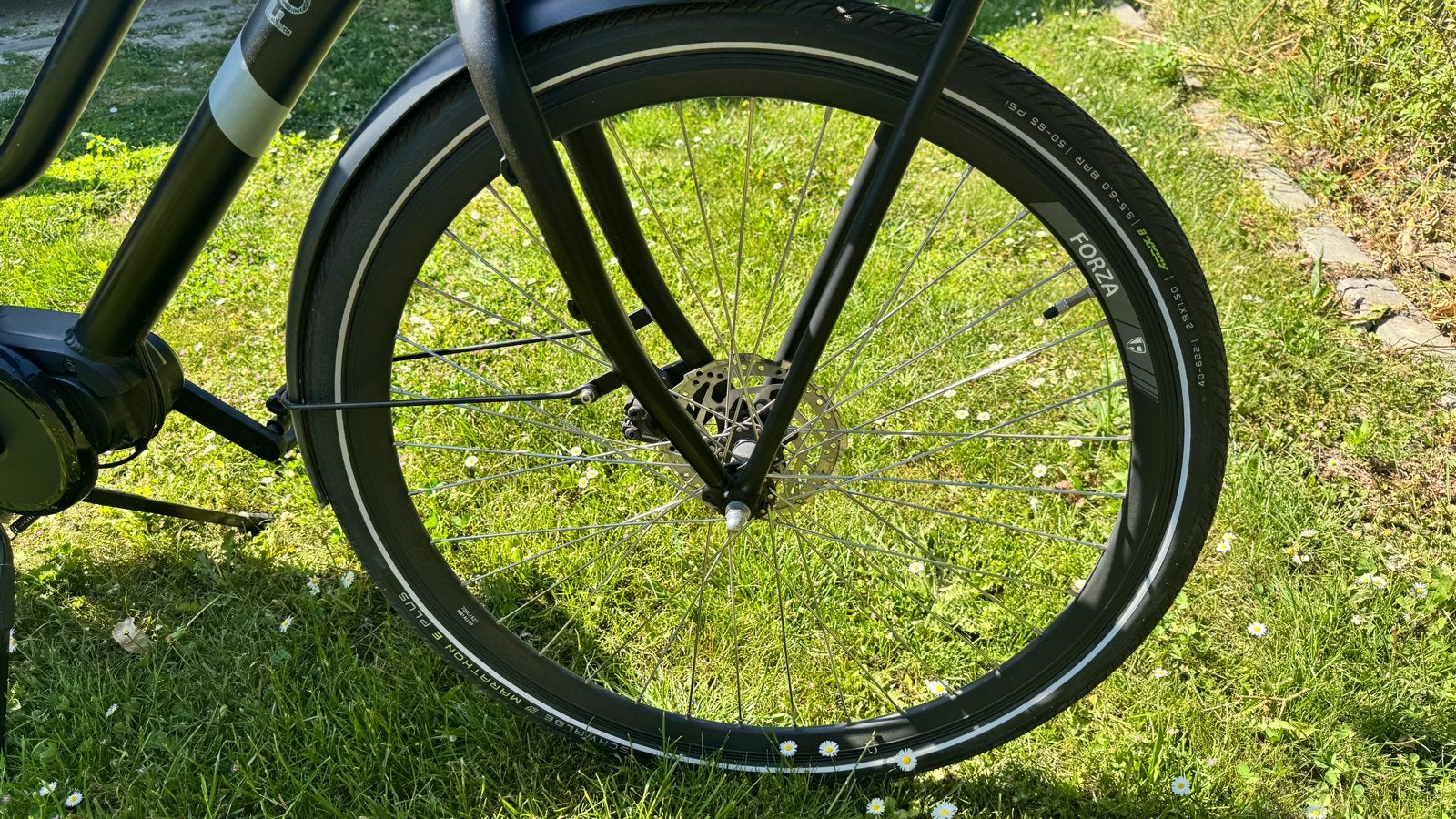 Forza Viela Nero E-bike transportfiets, Ophalen, Zo goed als nieuw, 50 km per accu of meer, Overige merken