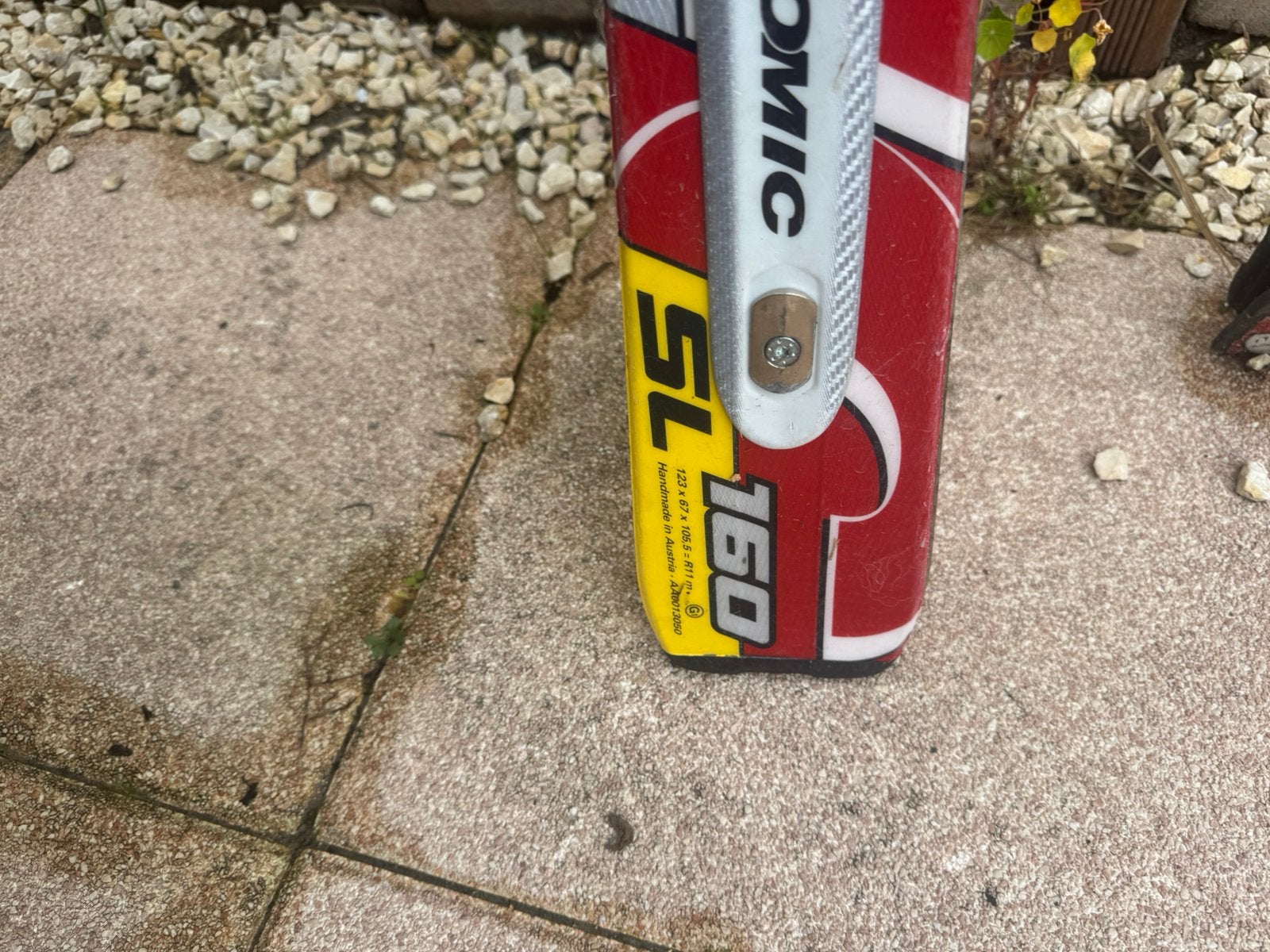 Atomic race SL 160 ski’s, Ophalen, 160 tot 180 cm, Gebruikt, Atomic