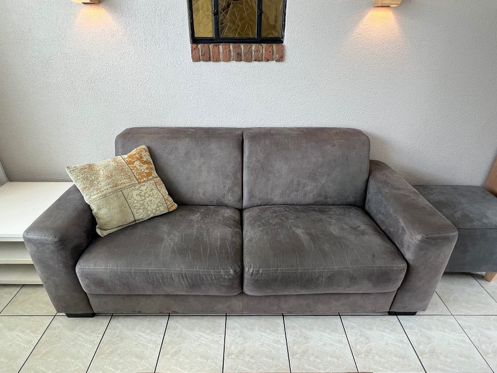 Bank (tweezits), stoel en poef, Gebruikt, 150 tot 200 cm, Tweepersoons, 75 tot 100 cm