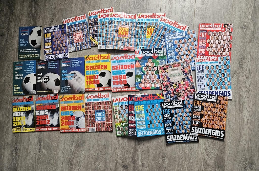 Voetbal International, Ophalen, 1980 tot heden, Buitenland, Tijdschrift