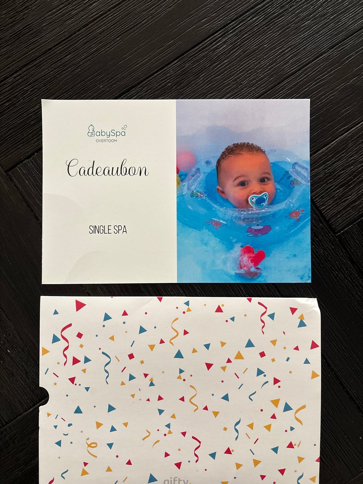 Kadobon babyspa in Amsterdam, Eén persoon, Cadeaubon, Spa of Sauna