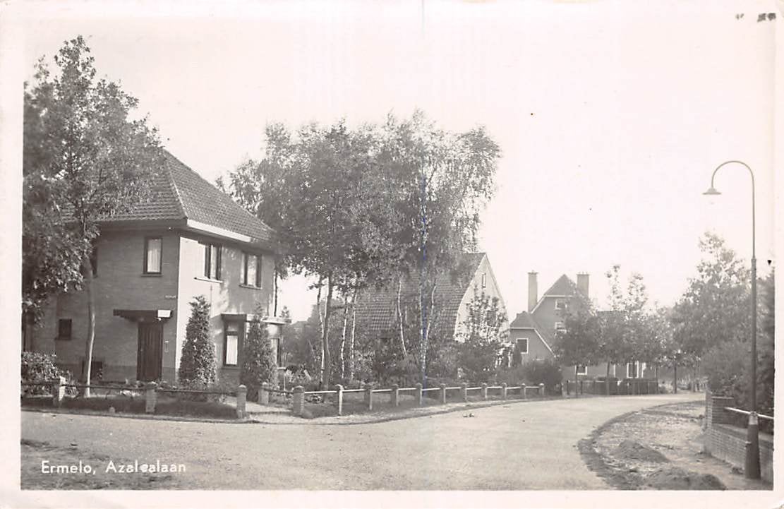 Ermelo, Azalealaan Veluwe, Ophalen of Verzenden, 1940 tot 1960, Gelopen, Gelderland
