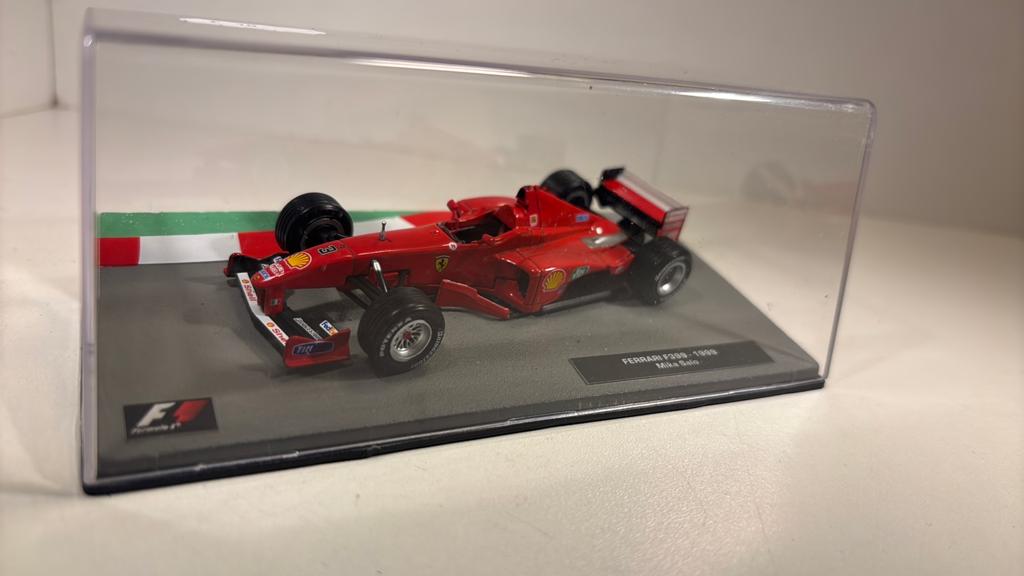 F1 ferrari f399 mike salo 1999 atlas 1.43, Overige merken, Auto, Ophalen of Verzenden, A