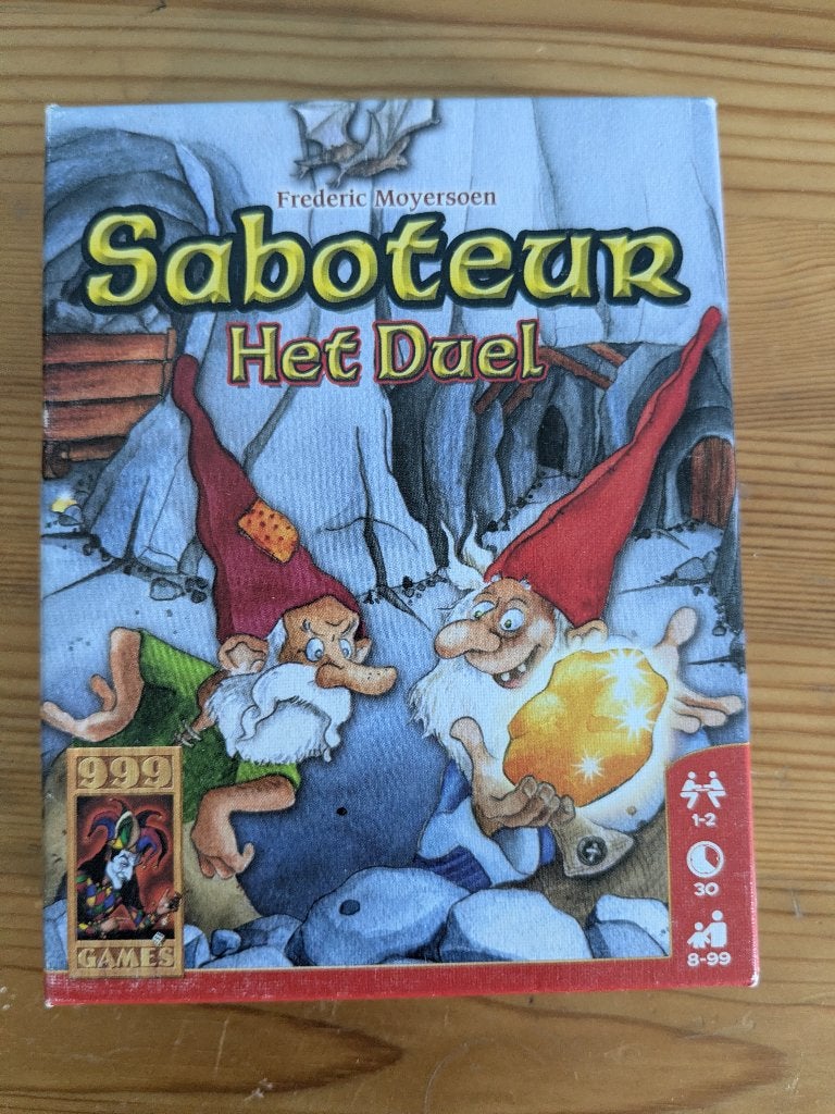 Saboteur - het duel, Ophalen of Verzenden, Zo goed als nieuw
