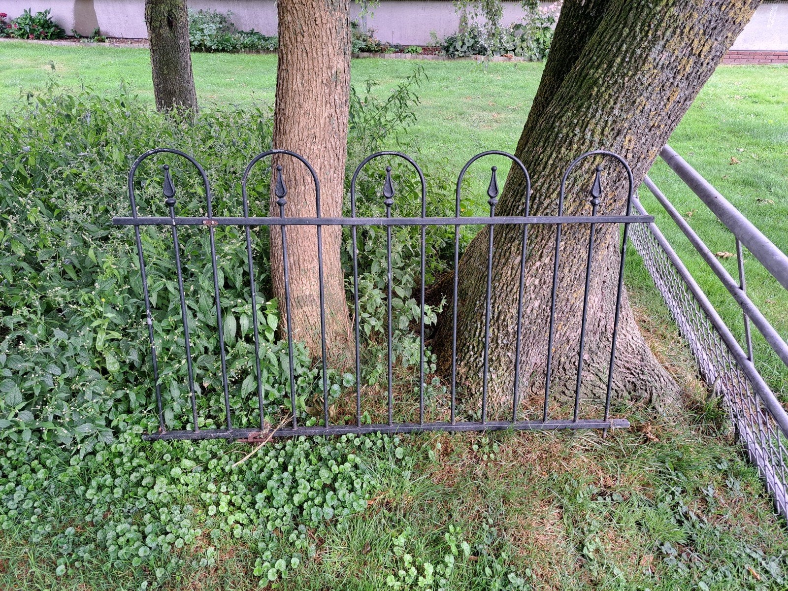 Decoratief ijzeren hekwerk - Gebruikt, Tuin en Terras, Ophalen, Gebruikt, IJzer, Sierhekwerk