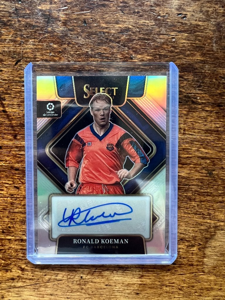 Ronald Koeman gesigneerde kaart - FC Barcelona, Verzenden, Zo goed als nieuw, Buitenlandse clubs, Spelerskaart