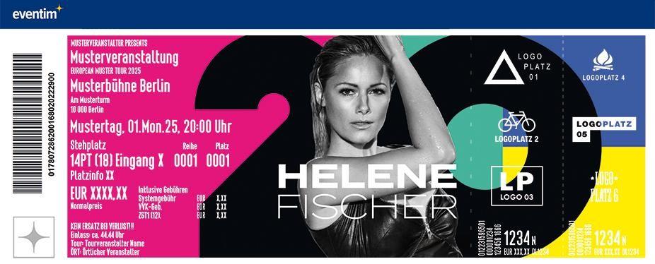4x staanplaatsen Helène Fischer. 20 juni Frankfurt, Tickets en Kaartjes