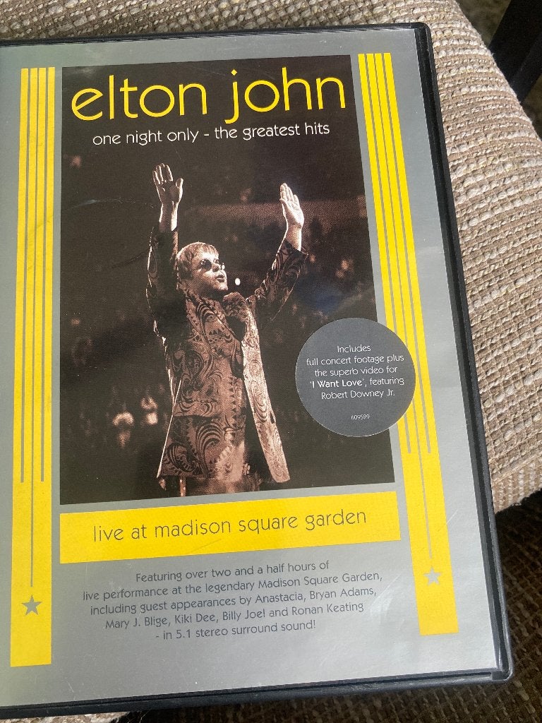Elton John - One Night Only: The Greatest Hits DVD, Engels, Alle leeftijden, Nederlands, Ophalen of Verzenden