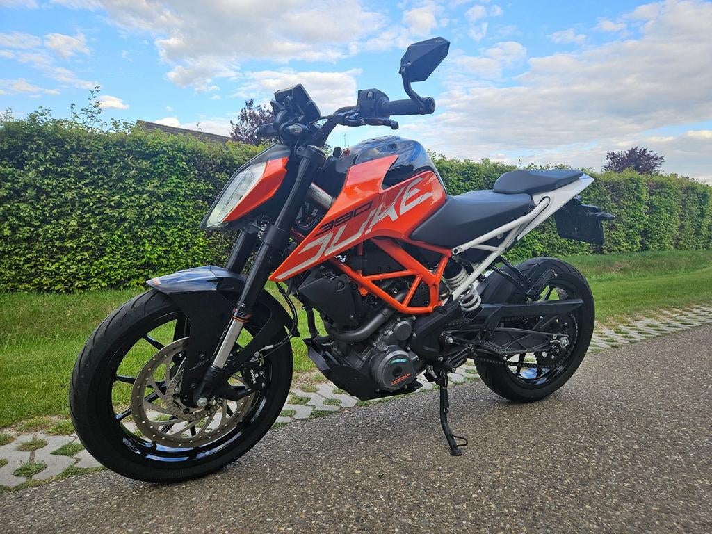 KTM 390 DUKE ABS 2019 32KW A2 MIVV SPORTDEMPER LED 3542KM, Motoren, KTM, Bedrijf, Onbekend, 373 cc