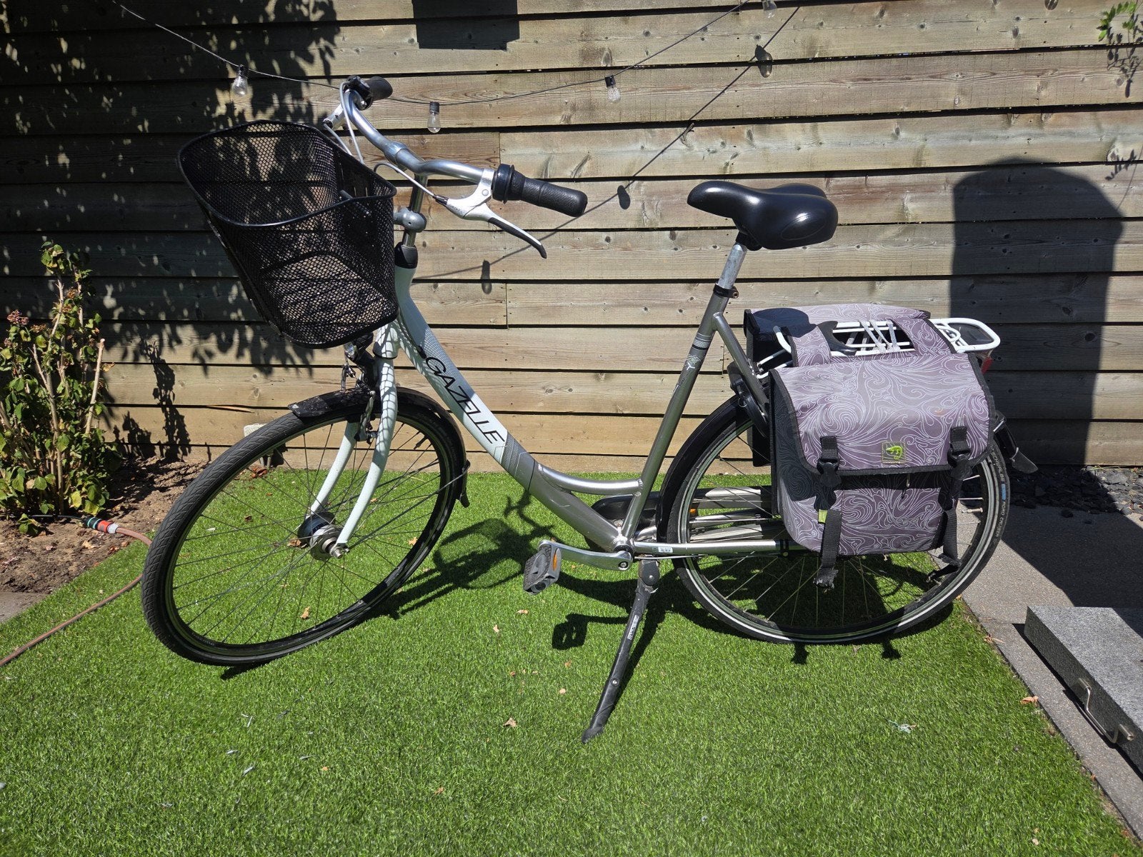 Gazelle Esprit Comfort Damesfiets - Frame 61cm, Fietsen en Brommers, Ophalen, Gebruikt, Velgrem, Versnellingen