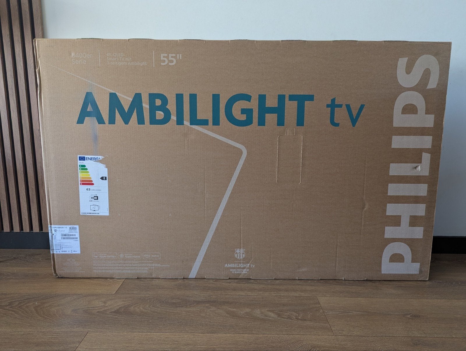 Nieuwe Philips 55PUS8450/12 Ambilight TV (55 inch) NIEUW, Philips, LED, Nieuw, Ophalen of Verzenden