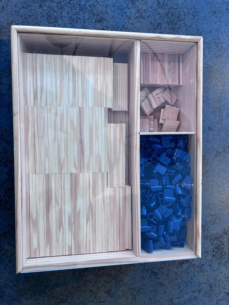 TomTect 500 Houten Bouwset - Educatief Constructiespeelgoed, Ophalen of Verzenden