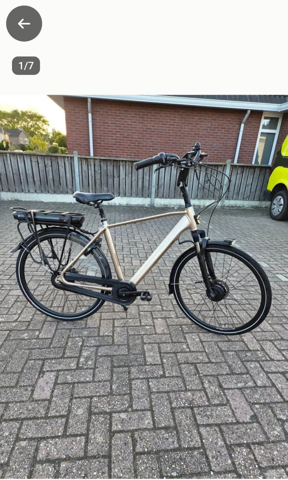 Stella Livorno Gold FDST E-bike - gents fiets elektrische, 51 tot 55 cm, Ophalen of Verzenden, Zo goed als nieuw, 50 km per accu of meer