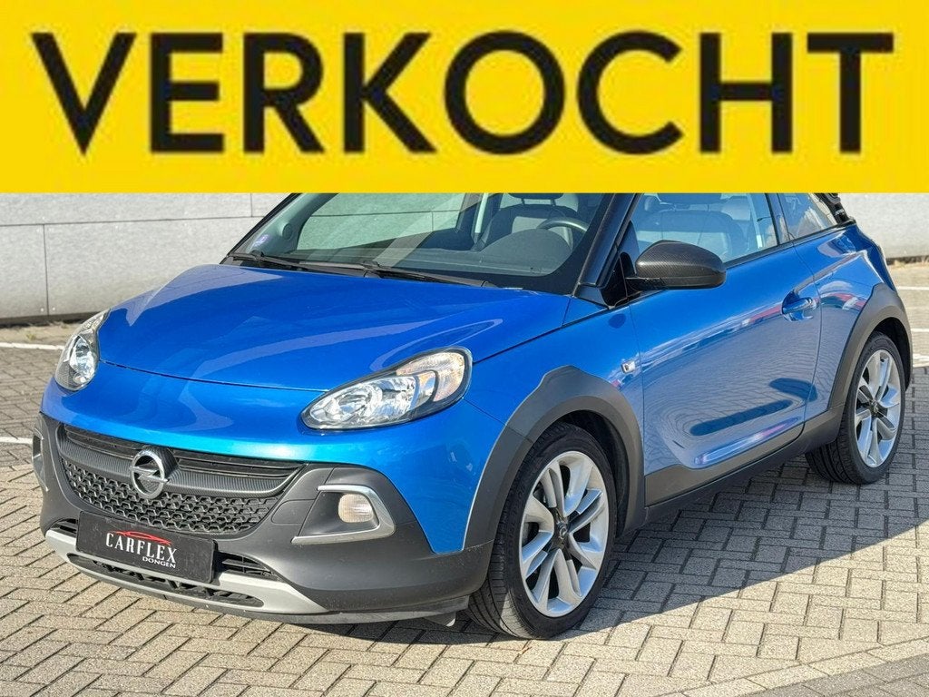 Opel ADAM 1.0 Turbo Rocks OPEN DAK/PDC/CRUISE, Auto's, Opel, Voorwielaandrijving, Gebruikt, Euro 6, 1041 kg
