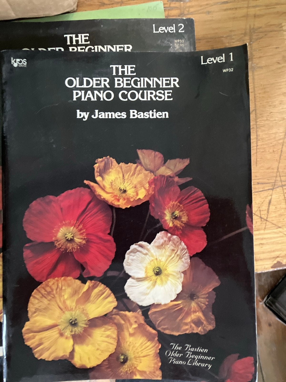The Older Beginner Piano Course - James Bastien (Level 1 & 2, Ophalen of Verzenden, Zo goed als nieuw