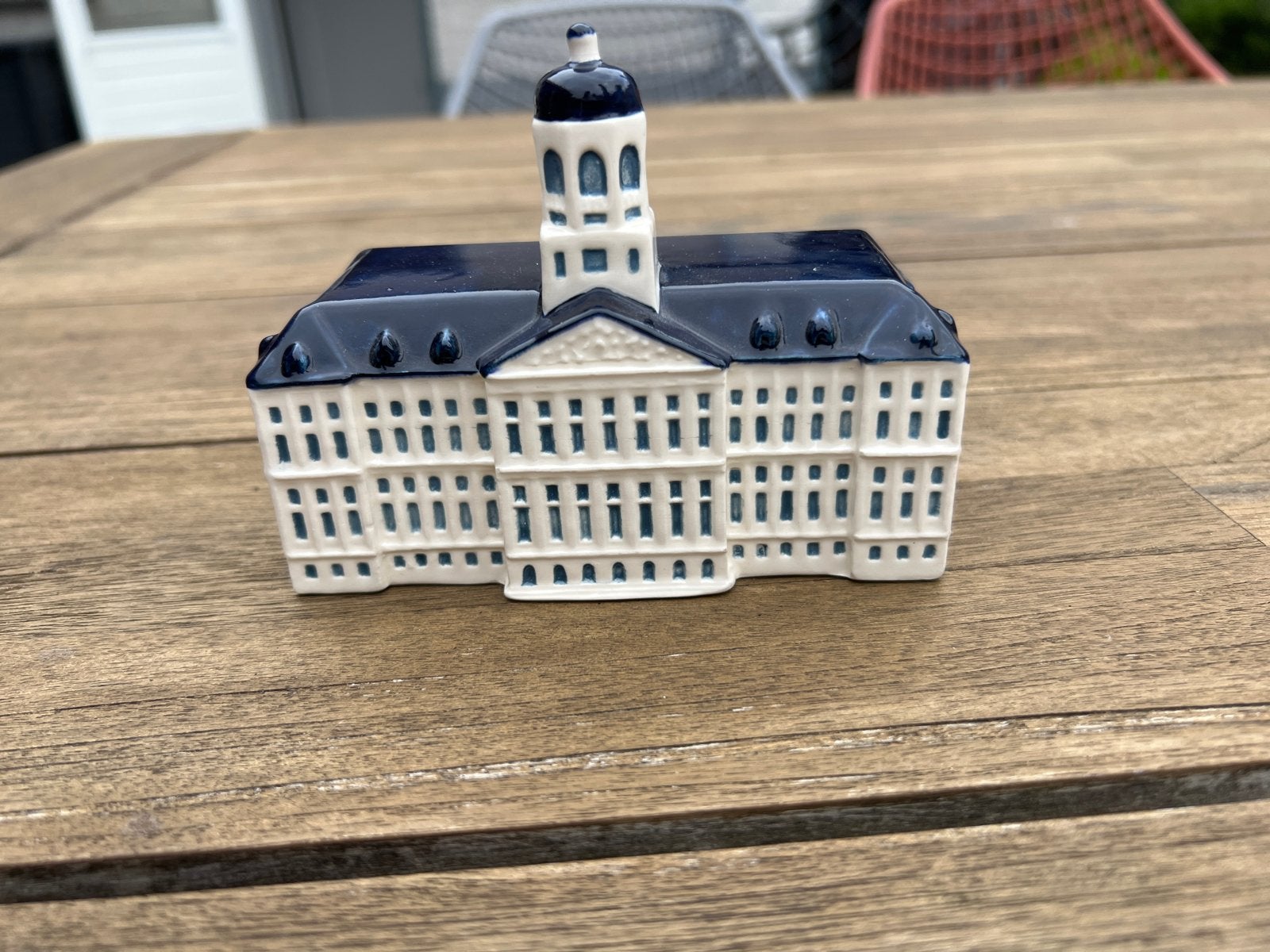 Delfts Blauw Paleis op de Dam miniatuur, Ophalen of Verzenden
