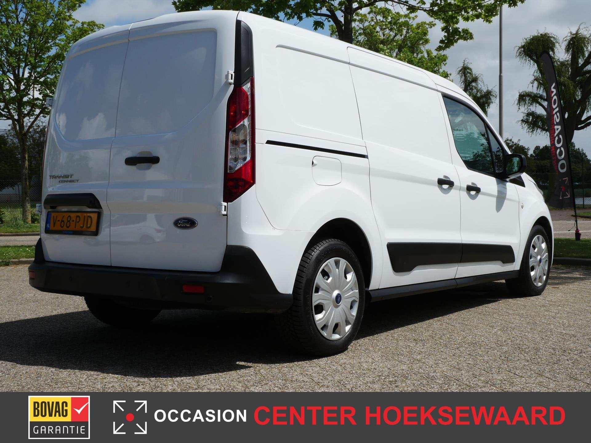 FORD Transit Connect L2 1.5 EcoBlue 120pk Trend | Carplay |, Auto's, Stof, Gebruikt, 4 cilinders, Wit