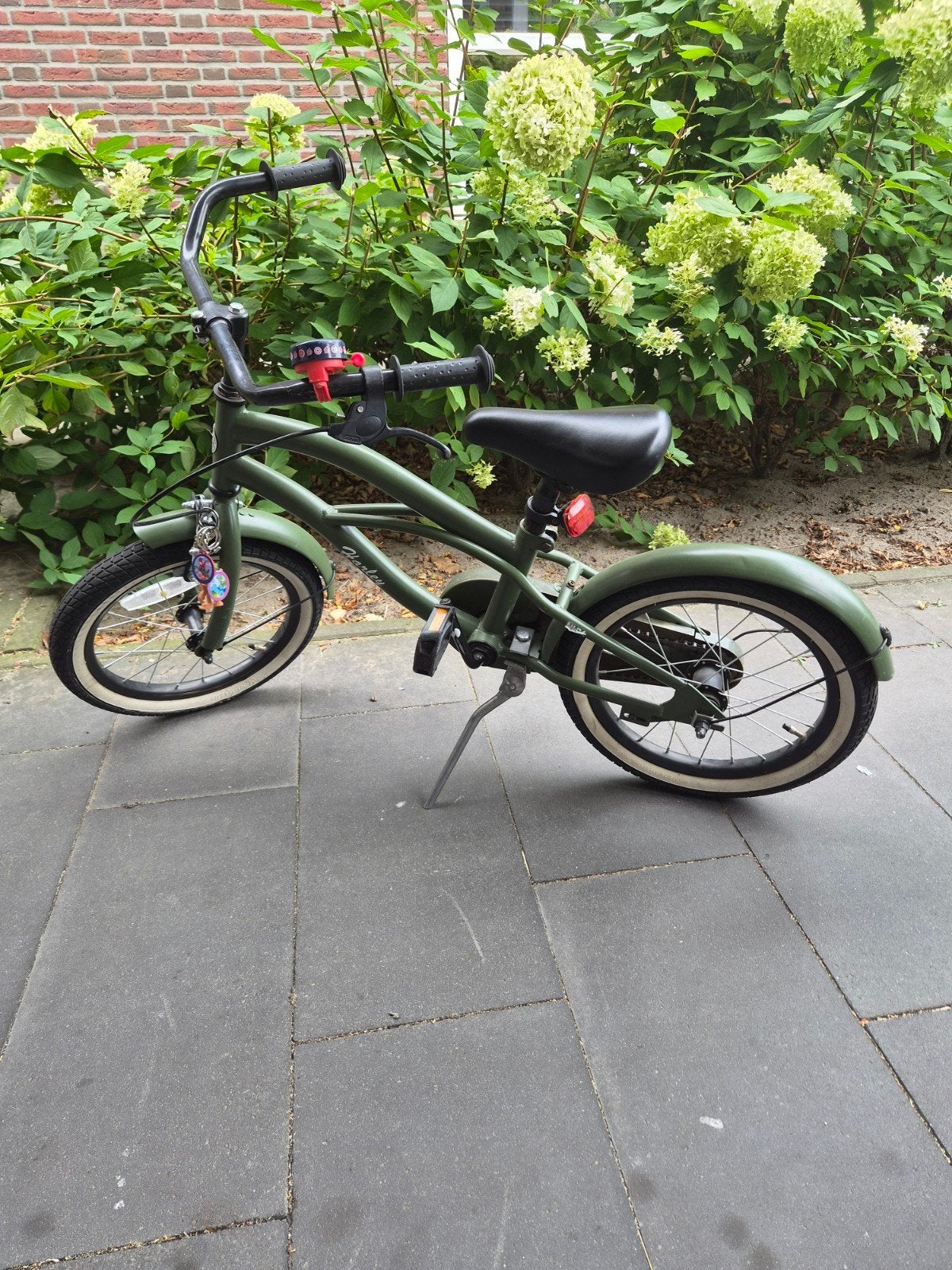 Leuke kleine kinderfiets 16 inch Harley, Ophalen, Terugtraprem, Harley, 16 tot 20 inch