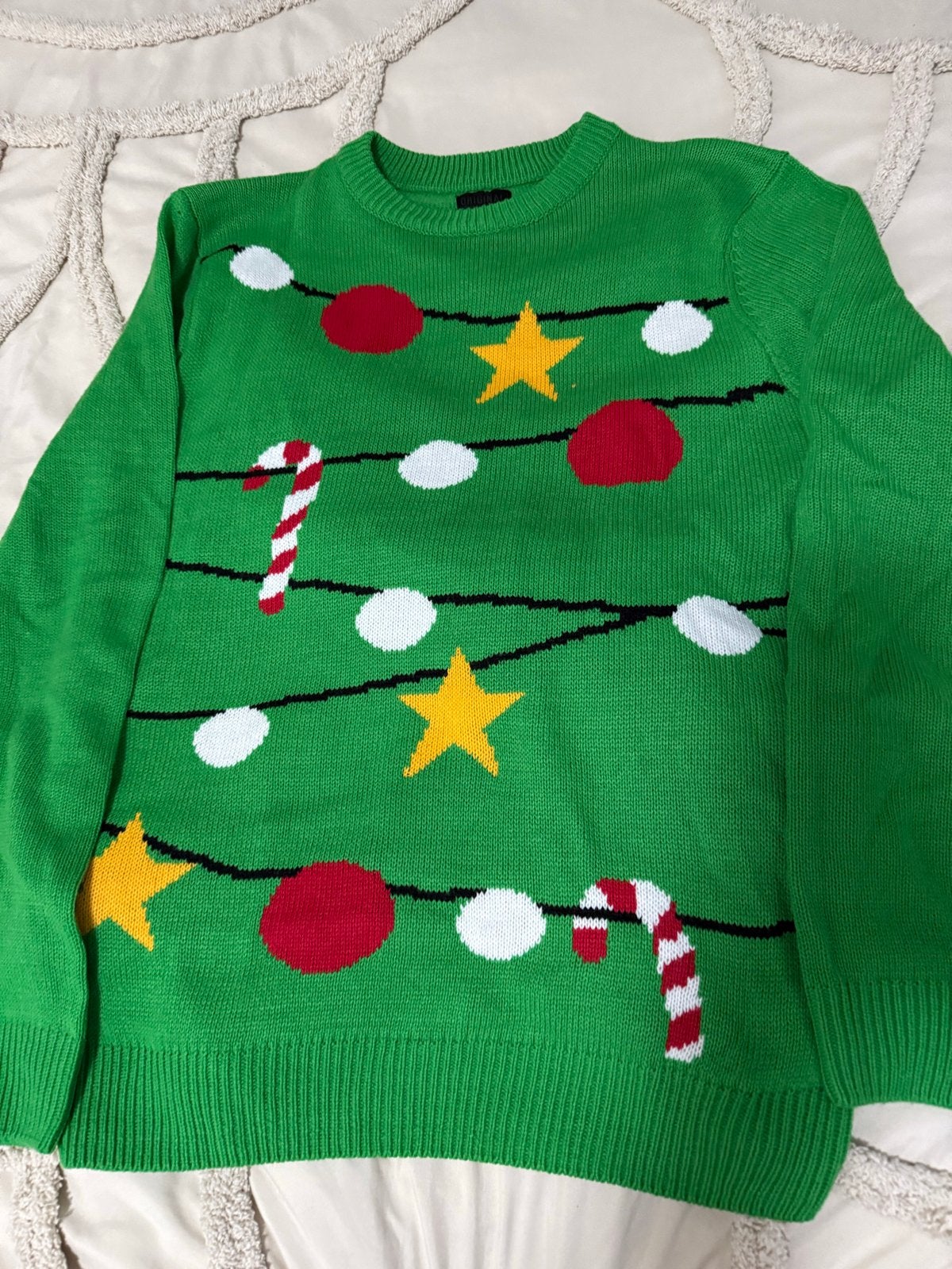Zo goed als nieuwe Kersttrui - Maat L, Ophalen of Verzenden, Zo goed als nieuw, Maat 42/44 (L), Groen