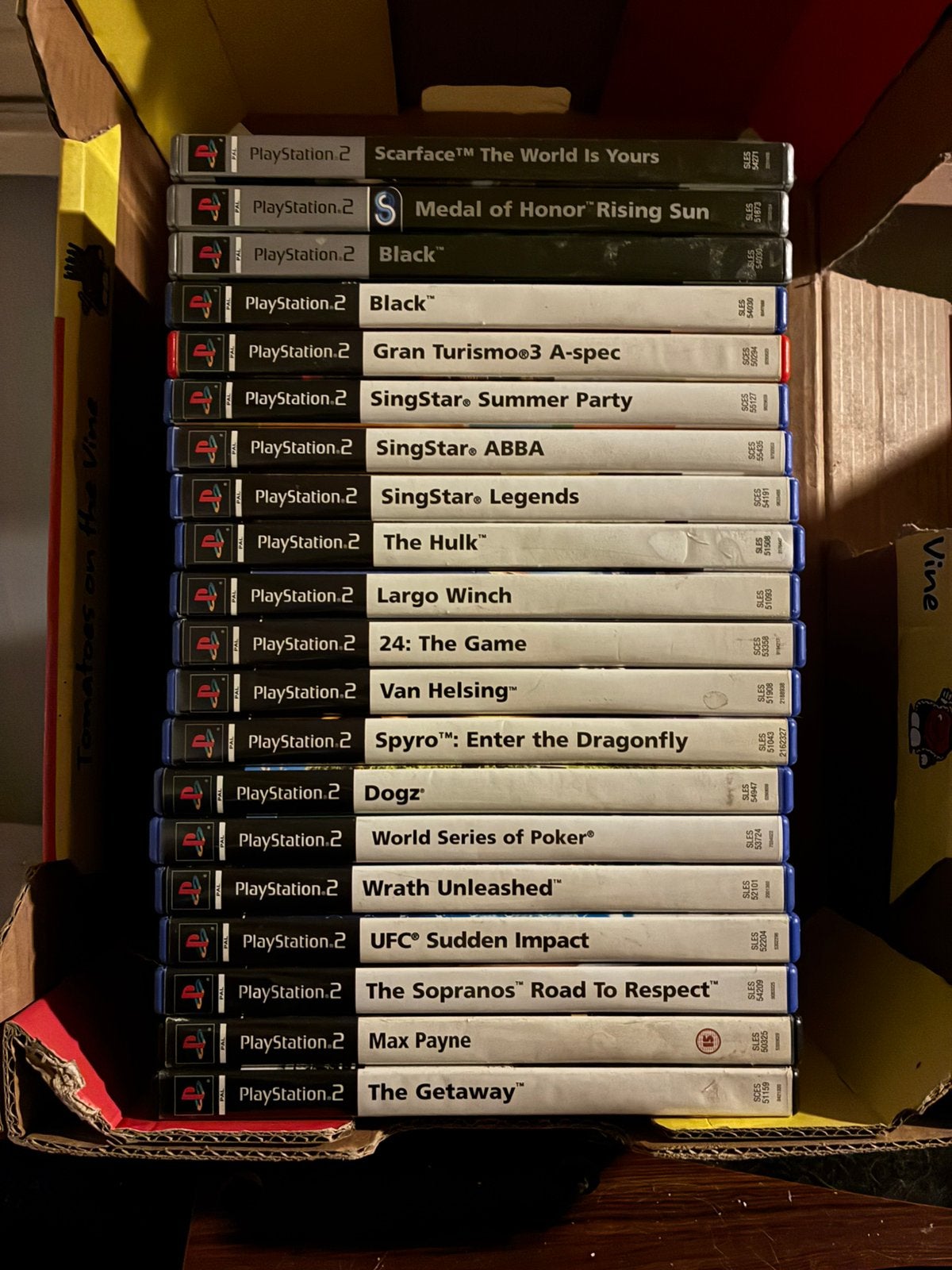 PlayStation2 - bundel van 22 games, Ophalen, Gebruikt, Overige genres, 3 spelers of meer
