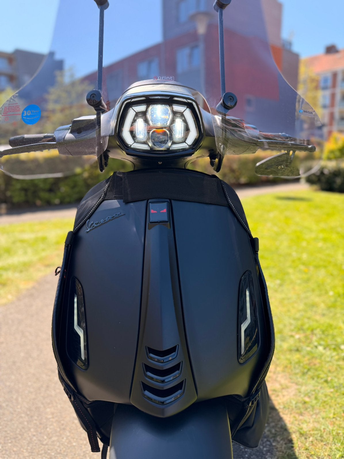 Vespa Sprint 45km/u - Nette staat, Ophalen, Maximaal 45 km/u, Zo goed als nieuw