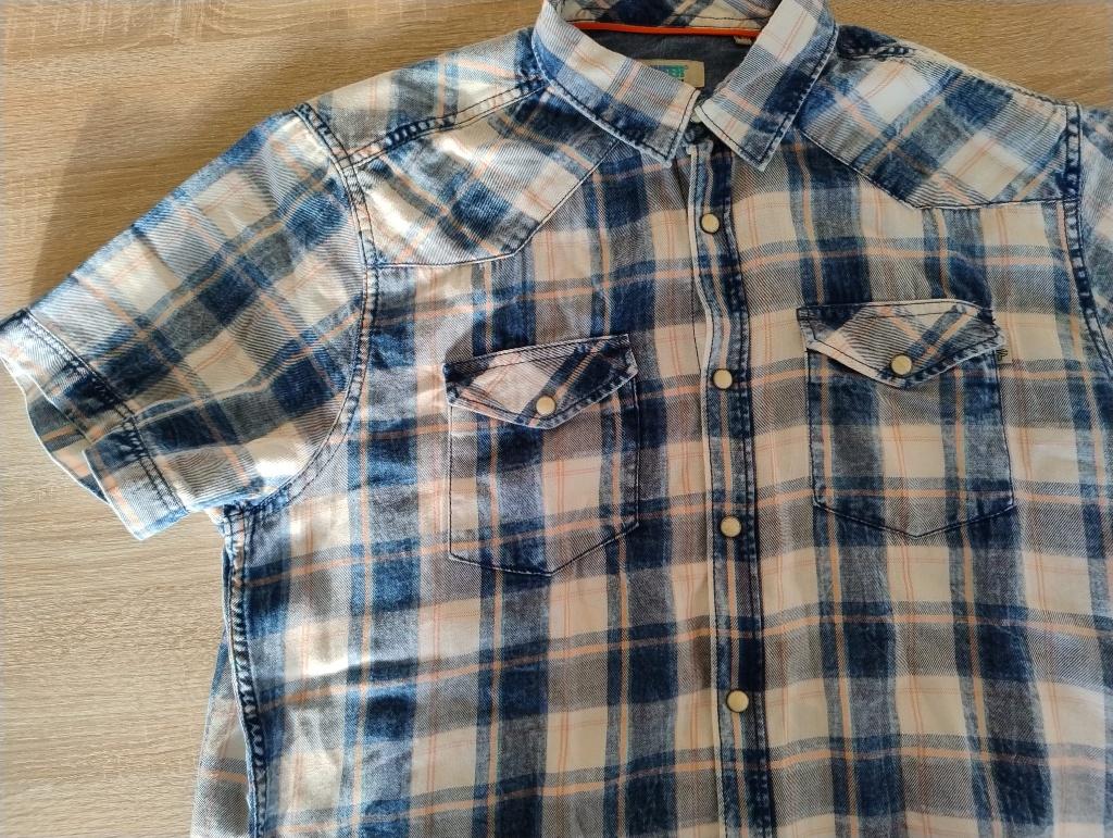 Pioneer overhemd, Ophalen of Verzenden, Zo goed als nieuw, Blauw