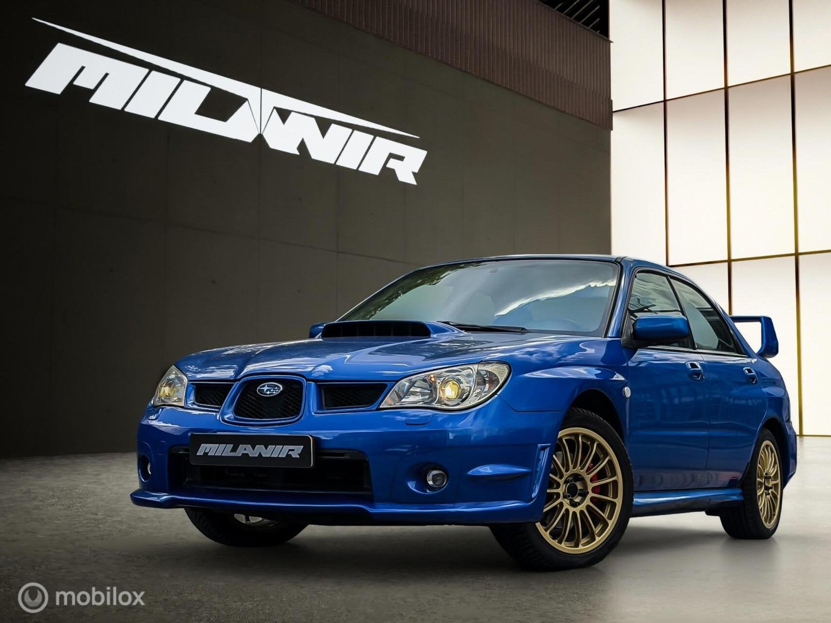 Subaru Impreza 2.5 WRX |Origineel NL | Stoelverwarming, Stof, Gebruikt, 4 cilinders, Blauw