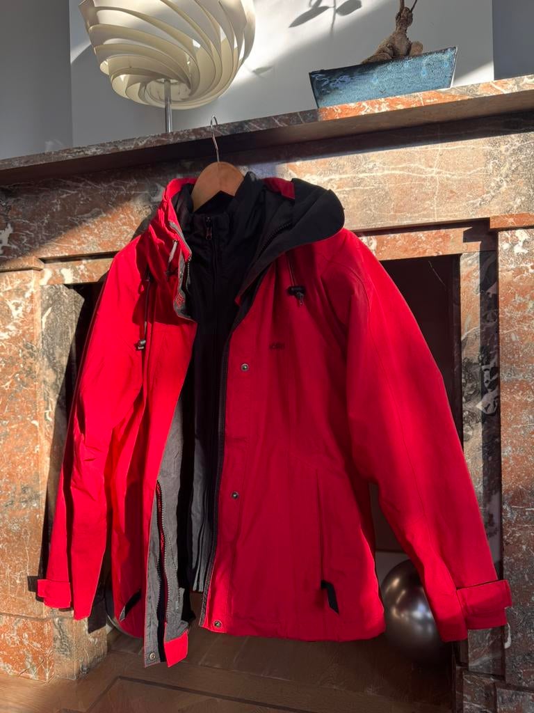 Jas van Schoffel (all seasons) Maat 38, Verzenden, Zo goed als nieuw, Maat 38/40 (M), Rood