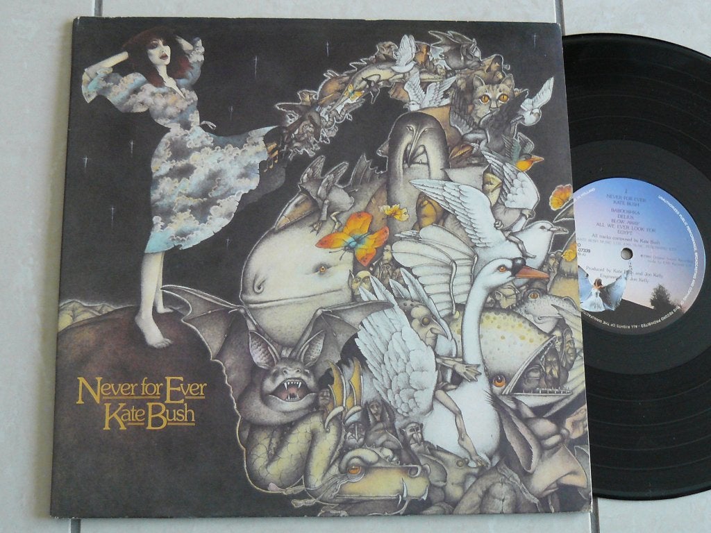 LP Kate Bush - Never for ever, Cd's en Dvd's, Verzenden, Gebruikt, 12 inch