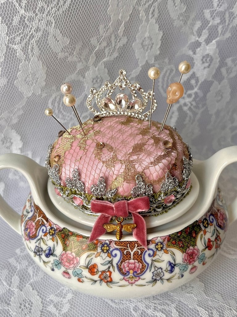 Uniek ringkussen/ speldenkussen, Antiek en Kunst, Ophalen of Verzenden