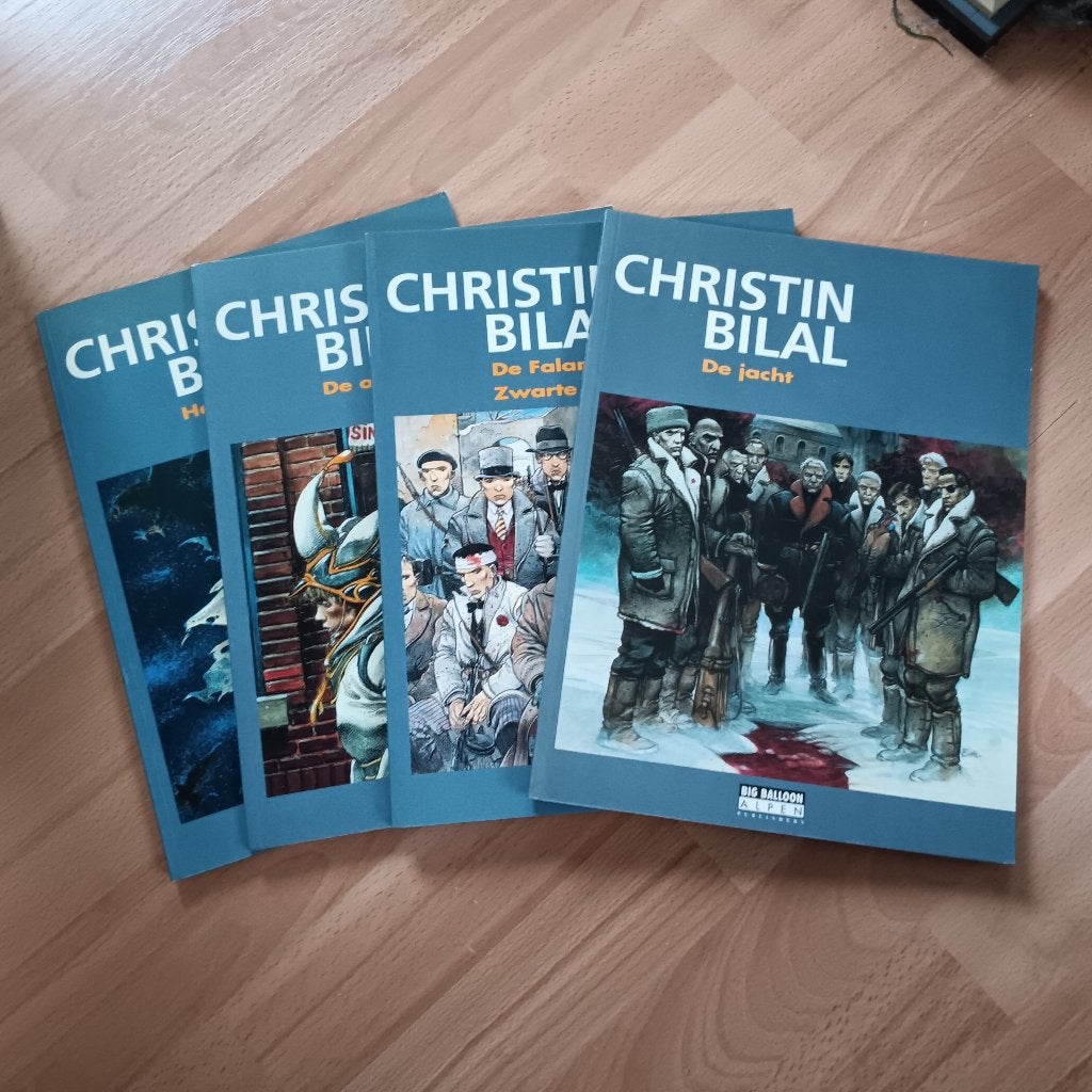Vier Christin Bilal strips, Meerdere stripboeken, Ophalen of Verzenden, Zo goed als nieuw, Diverse auteurs