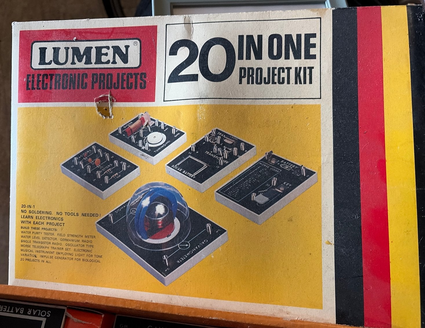 Lumen Electronic Projects 20-in-1 Project Kit, Ophalen of Verzenden, Gebruikt
