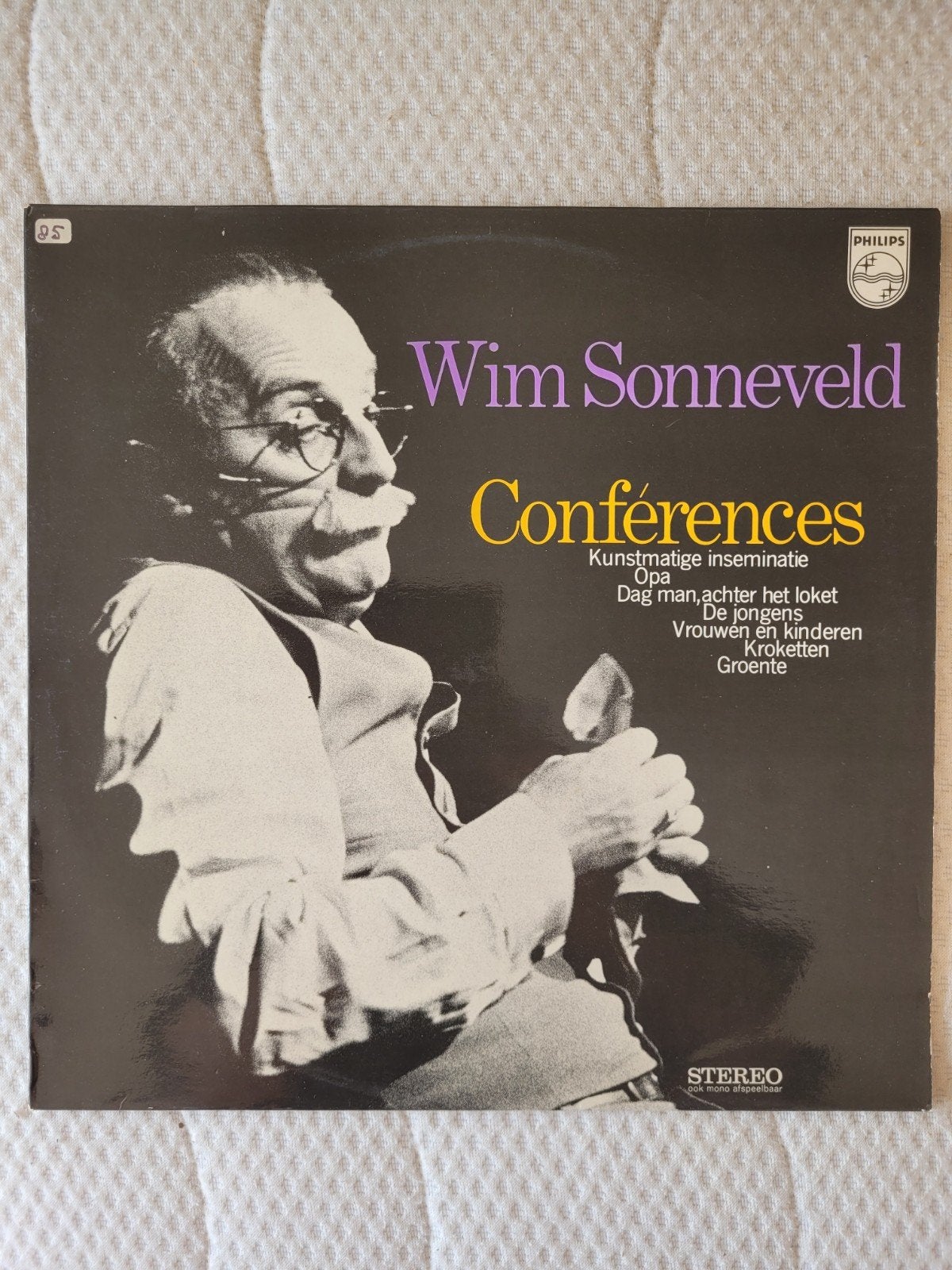 Wim Sonneveld - Conférences LP (Stereo), LP, Gebruikt, Overige genres, Ophalen of Verzenden