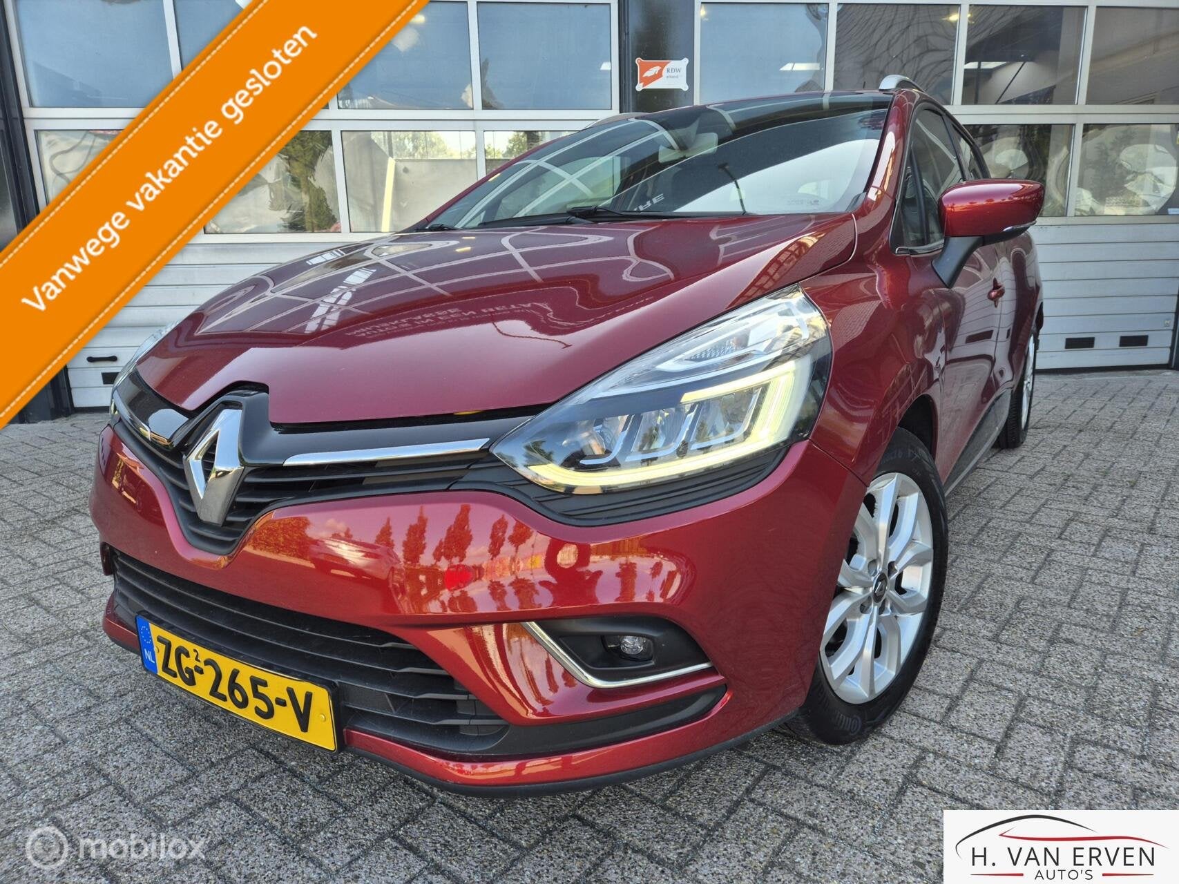 Renault Clio Estate Intens 53000KM NAP! DEALERONDERHOUDEN, Voorwielaandrijving, 898 cc, Euro 6, 1098 kg