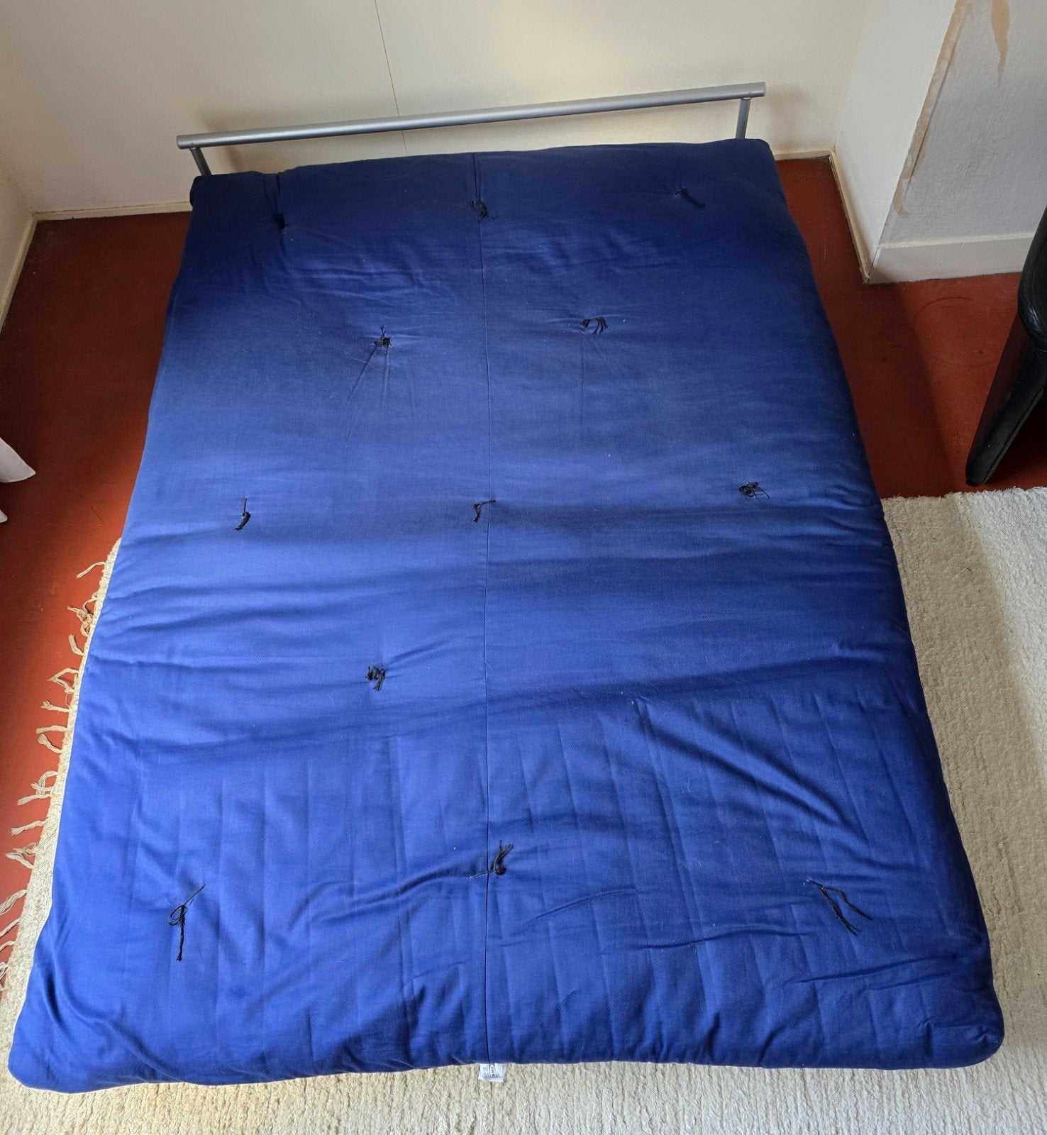Ikea bedbank, Ophalen, Tweepersoons, 140 cm, 200 cm