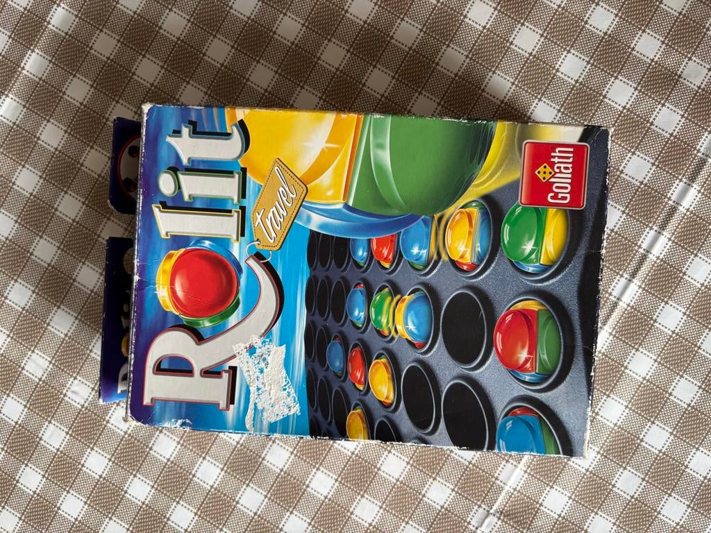 Ril It! Travel - Compact Reisspel van Goliath, Hobby en Vrije tijd, Een of twee spelers, Ophalen, Gebruikt, Reisspel