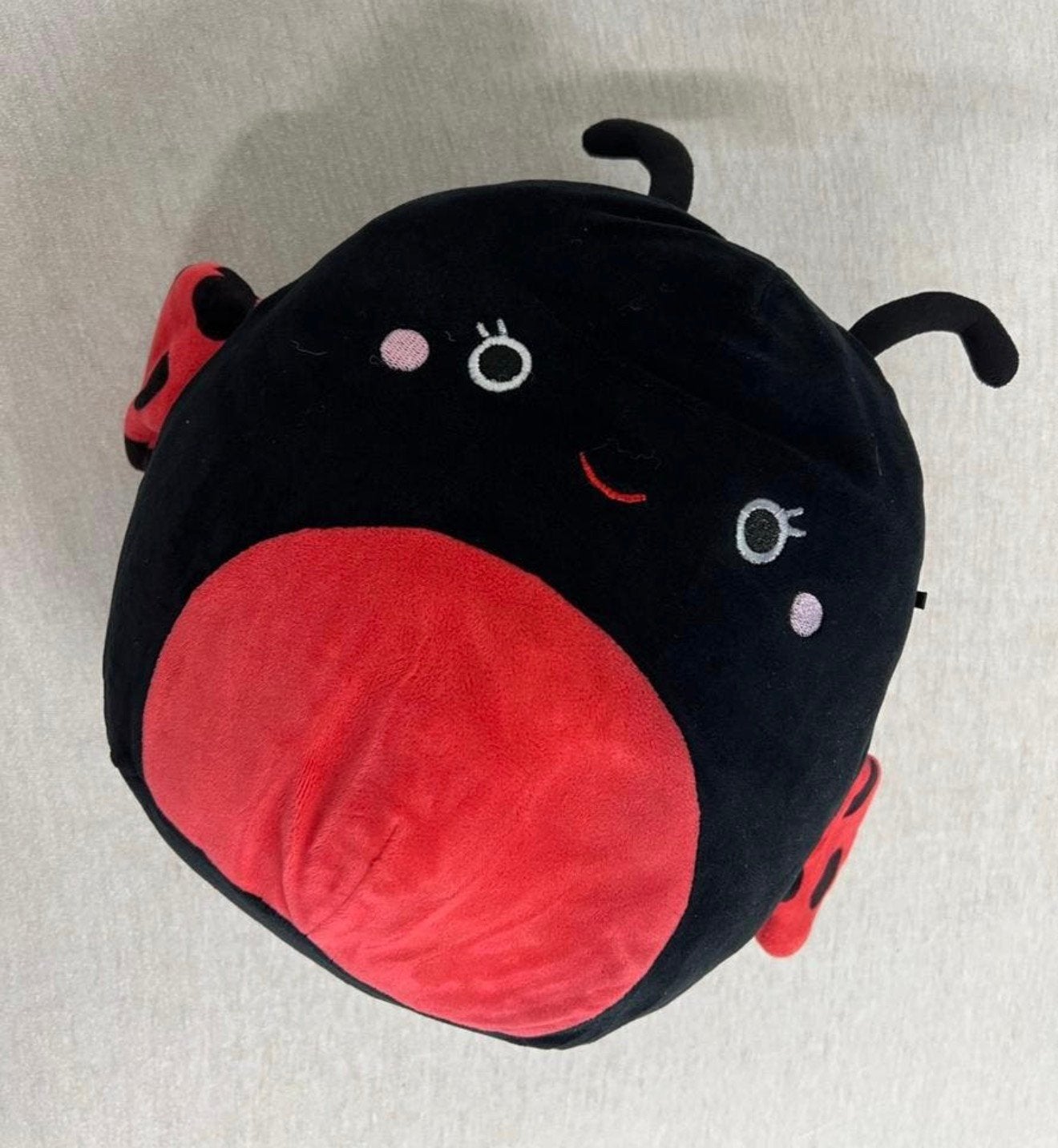 Squishmallow pluche 10” 27cm - Trudy het lieveheersbeestje, Overige typen, M, Ophalen of Verzenden, Zo goed als nieuw