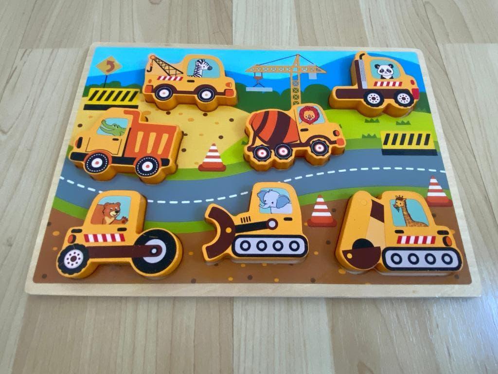 Houten puzzel, Ophalen of Verzenden, Gebruikt
