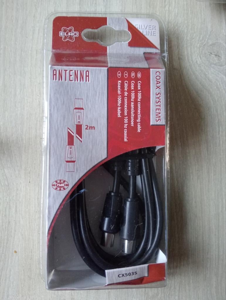Coax kabel/antenne nieuw, Ophalen of Verzenden, Nieuw, Coaxiale kabel