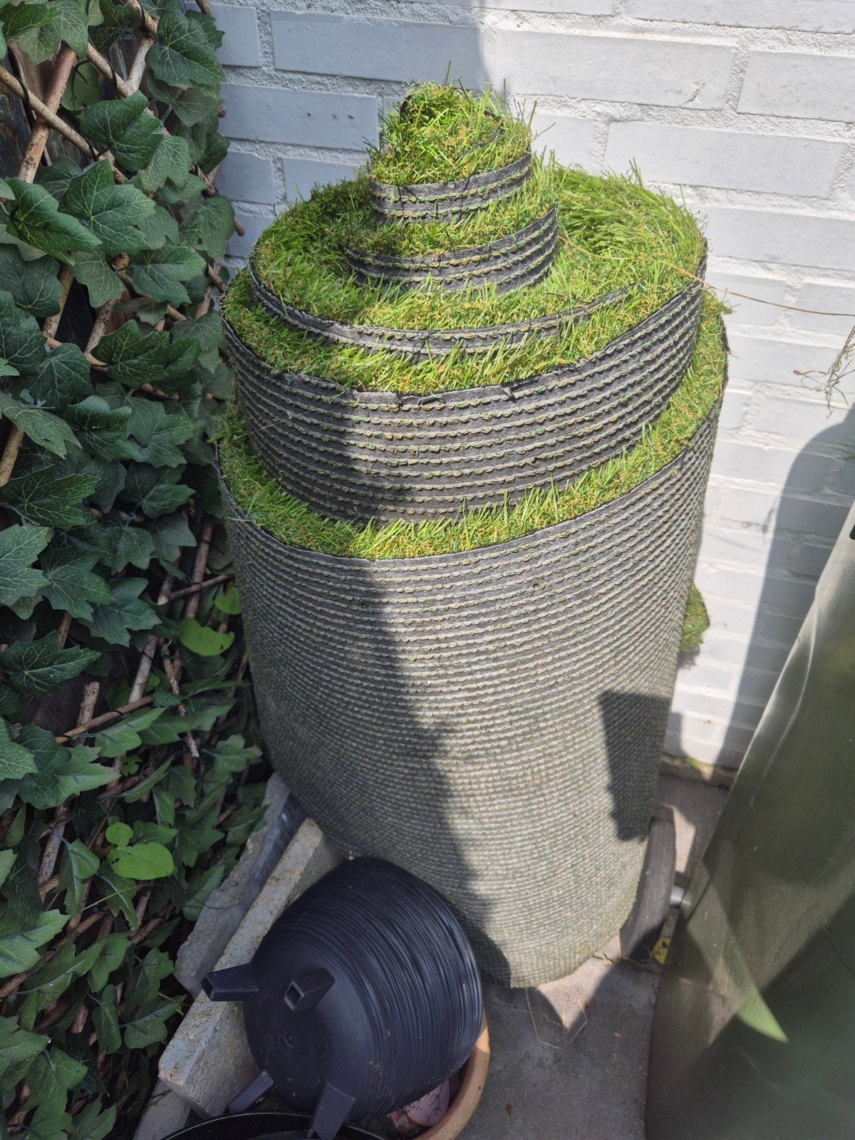 Kunst gras 2 rollen gratis op te halen lengte 4 a 5 meter, Tuin en Terras, Ophalen of Verzenden, Nieuw