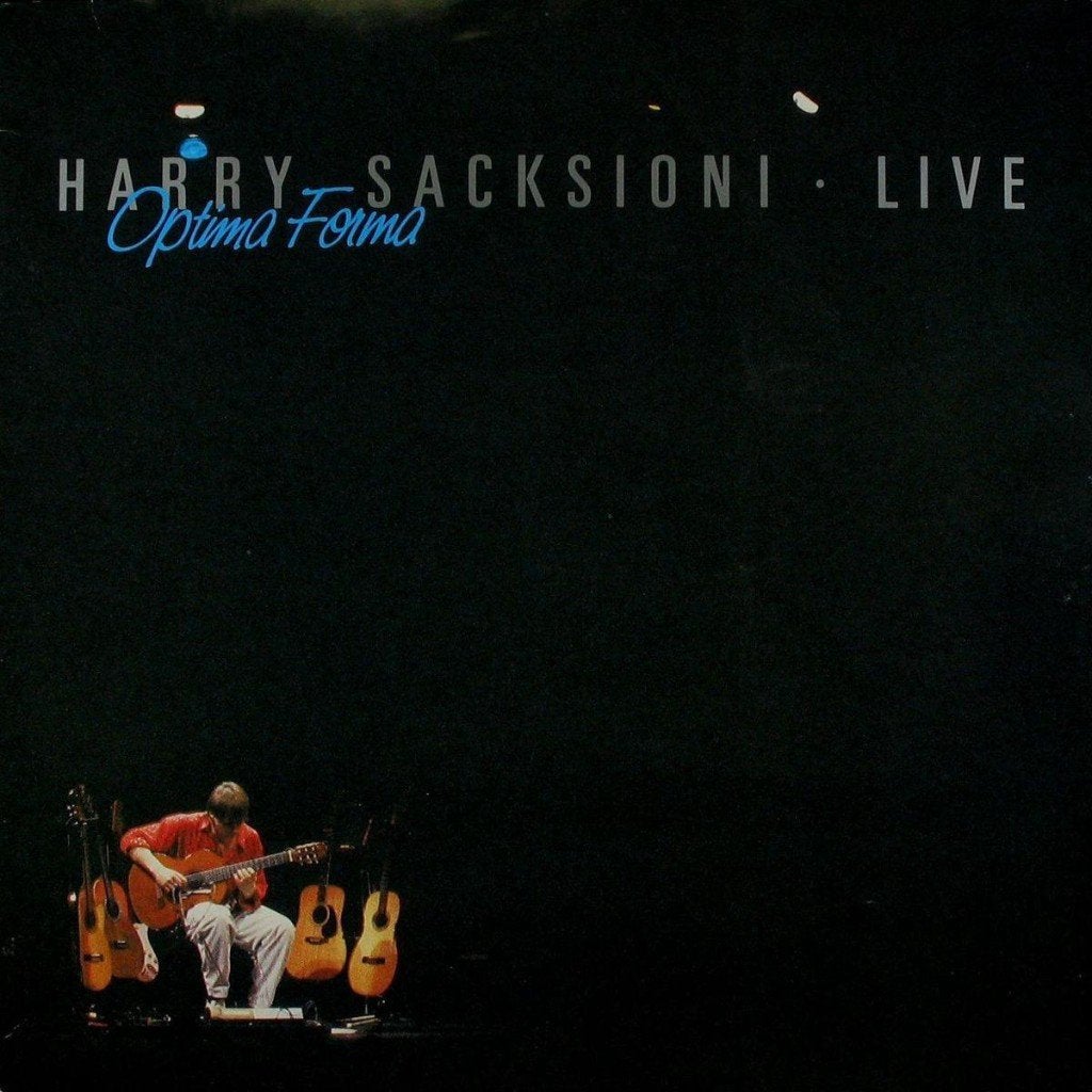 CD Harry Sacksioni – Live "Optima Forma" 832 052-2, Cd's en Dvd's, Cd's | Rock, Zo goed als nieuw, Overige genres, Ophalen of Verzenden