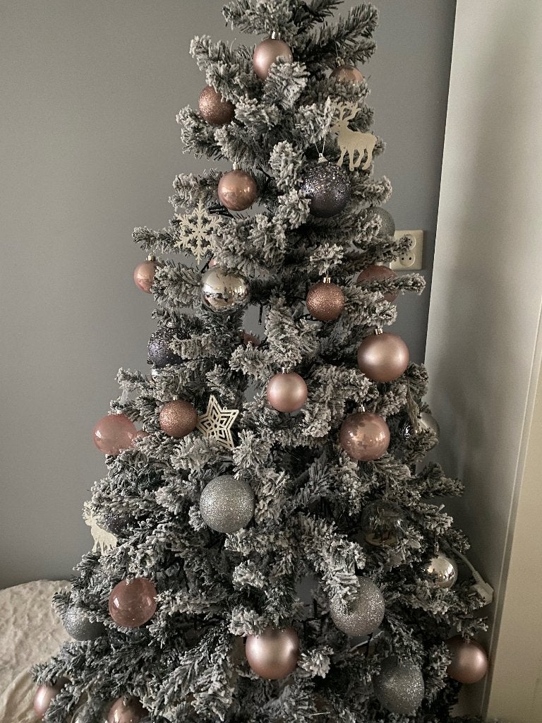 Christmas tree - snow effect, Ophalen, Zo goed als nieuw