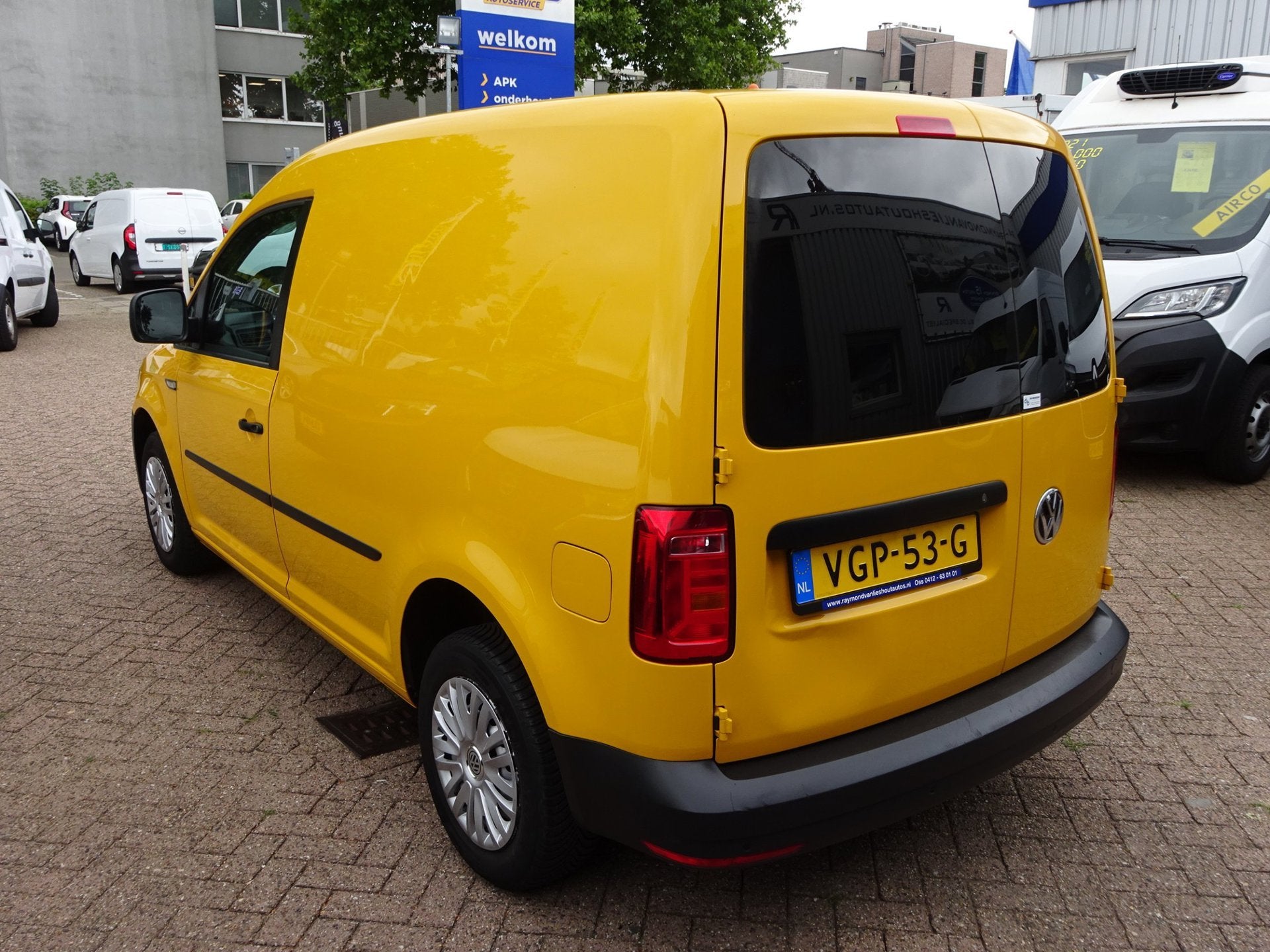 Volkswagen Caddy 2.0 TDI L1H1 BMT Trendline AIRCO CRUISE DEA, Stof, Gebruikt, Euro 6, 4 cilinders