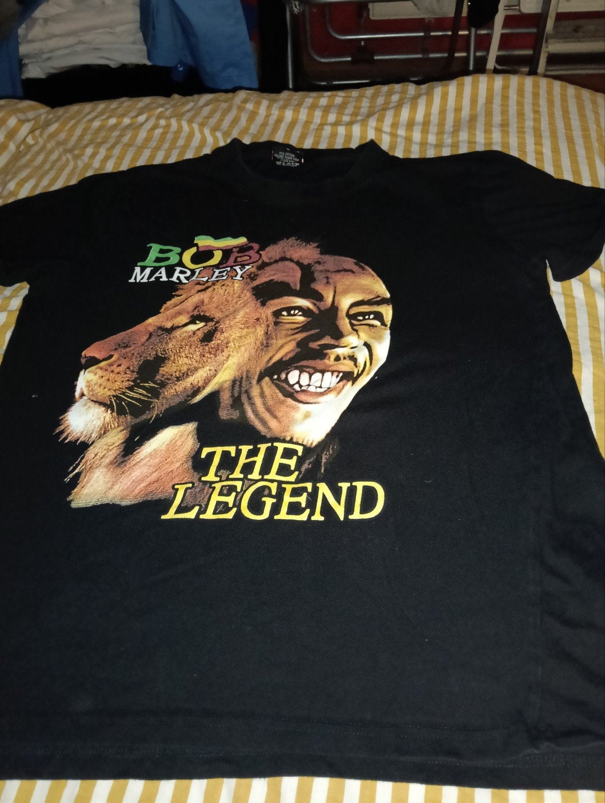 T-shirt Bob Marley, Ophalen, Zo goed als nieuw, Zwart